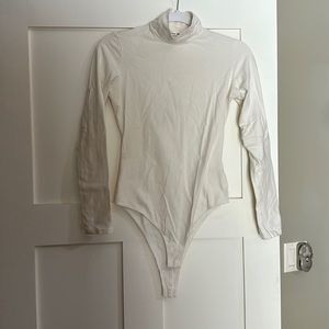 Reformation Jeans turtle neck bodysuit size S